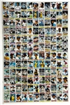 1975-1979 Topps Baseball Uncut Sheet Collection (8)