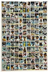1975-1979 Topps Baseball Uncut Sheet Collection (8)