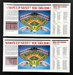 1984 Milton Bradley Championship Baseball Board Games (2) MINT IN BOX!