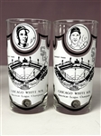 1959 Chicago White Sox Glasses Near Set (8/12) - From Chicago White Sox Executive