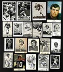 Football Hall of Famers and Superstars Signed Small Magazine Photos Collection (164) Incl. Butkus, Meredith, Griese and Others (Beckett Authentic)