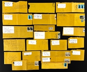 Baseball Hall of Famers and Stars Signed Return Address Collection (76) Incl. Lefty Grove, Dizzy Dean and Others (Beckett Authentic)