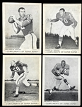 1965 Buffalo Bills Super Duper Markets Signed 8x10 Premium Photos (4) Incl. Lamonica, Sestak, Stratton and Warlick (Beckett Authentic)