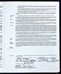 William Harridge Signed Uniform Player's Contract (Beckett Authentic)