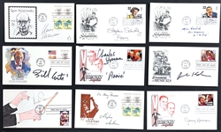 Songwriters and Composers Signed FDCs (9) (Beckett Authentic)
