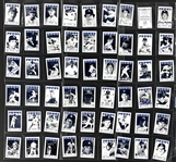1992 Nobody Beats the Wiz Yankees of the 70's Complete Set (172) with 85 Signed Cards (Beckett Authentic)