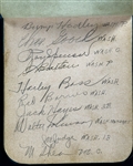 1920's-1930's Walter Johnson and Other Baseball Hall of Famers and Stars Autograph Book with 80+ Signatures (Beckett Authentic)