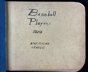 1920's-1930's Walter Johnson and Other Baseball Hall of Famers and Stars Autograph Book with 80+ Signatures (Beckett Authentic)