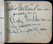 1920's-1930's Walter Johnson and Other Baseball Hall of Famers and Stars Autograph Book with 80+ Signatures (Beckett Authentic)