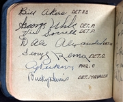 1920's-1930's Walter Johnson and Other Baseball Hall of Famers and Stars Autograph Book with 80+ Signatures (Beckett Authentic)