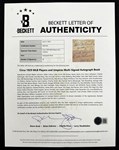 1920's-1930's Walter Johnson and Other Baseball Hall of Famers and Stars Autograph Book with 80+ Signatures (Beckett Authentic)