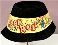 1950's Rock 'N Roll Elvis Presley Felt Hat - Unlicensed Product with Obvious Elvis Image