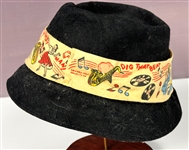 1950's Rock 'N Roll Elvis Presley Felt Hat - Unlicensed Product with Obvious Elvis Image
