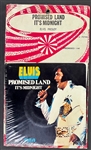 1974 Elvis Presley Promised Land / It's Midnight (PB-10074) SEALED 45 Single with Retail Rack Backer