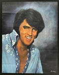 1977 Elvis Presley Boxcar Loxi Sibley Poster Trio (3)