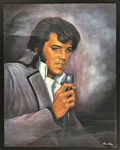 1977 Elvis Presley Boxcar Loxi Sibley Poster Trio (3)