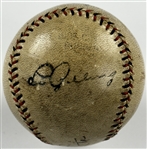 1930's Babe Ruth, Lou Gehrig, Hank Aaron and Pat O'Brien Signed Baseball (Beckett Authentic)