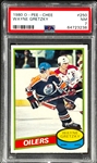 1980 O-Pee-Chee #250 Wayne Gretzky (Scratched) - PSA NM 7