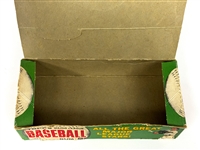 1962 Topps Baseball 5 cent Display Box