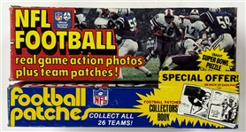 1970s Topps Football Display Box Collection (7)