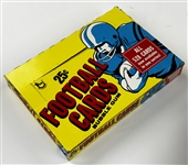 1970s Topps Football Display Box Collection (7)