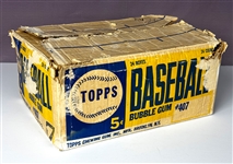 1963 Topps Baseball 5 cent Shipping Case