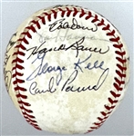 1983 Cracker Jack Old Timers Signed Baseball (19 Sigs.) Incl. Roger Maris, Harmon Killebrew and Others (Beckett Authentic)