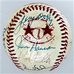 1984 Cracker Jack Old Timers Signed Baseball (17 Sigs.) Incl. Roger Maris, Harmon Killebrew and Others (Beckett Authentic)