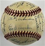 1951 National League Champions New York Giants Team Signed Baseball (26 Sigs) Incl. Rookie Willie Mays Signature (JSA)