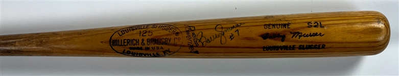 1977-79 Bobby Murcer Signed #7 Chicago Cubs H&B Louisville Slugger Model S2L Game Used Bat (Beckett Authentic)