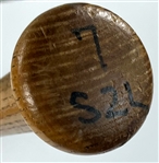 1977-79 Bobby Murcer Signed #7 Chicago Cubs H&B Louisville Slugger Model S2L Game Used Bat (Beckett Authentic)