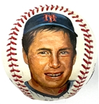 Tom Seaver Signed Portait Baseball (Beckett Authentic)