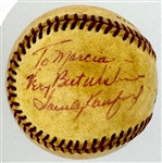 Sandy Koufax Signed and Inscribed Baseball (Beckett Authentic)