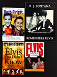 Elvis Presley's Band Members Signed Books (4) Incl. Scotty Moore, DJ Fontana and Others (Beckett Authentic)