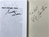 Elvis Presley's Band Members Signed Books (4) Incl. Scotty Moore, DJ Fontana and Others (Beckett Authentic)