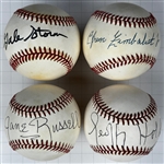 Hollywood and TV Actors Single Signed Baseballs (14) (Beckett Authentic)