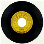 1955 Sun Records 223 45 RPM 7-Inch of Elvis Presley's “I Forgot to Remember to Forget” and “Mystery Train” - Elvis' Final Sun Single