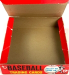 1967 Topps Baseball 10-Cent Cello Display Box
