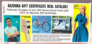 1967 Topps Baseball 5-Cent Display Box - All-Star Pin-Up Variation 
