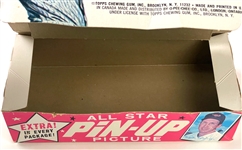 1967 Topps Baseball 5-Cent Display Box - All-Star Pin-Up Variation 