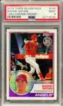 2018 Topps Silver Pack #145 Shohei Ohtani (1983 Chrome Promo) - PSA MINT 9