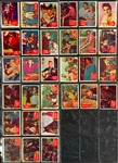 1956 Topps Elvis Presley Complete Set of Bubble Gum Cards (66)
