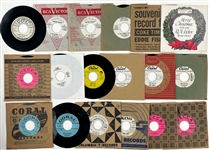 1950's and 1960's NOT FOR SALE 45s (30) and 78s (14) Collection All Marion Keisker (Sun Records) FILE COPIES 