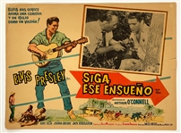 1950's-60's Elvis Presley Foreign Movie Poster Collection of 9 Incl. <em>Jailhouse Rock</em>