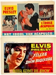 1960's Elvis Presley Belgian Movie Poster Collection (3) Incl. <em>Fun in Acapulco</em>, <em>Tickle Me</em> and <em>Trouble with Girls</em>