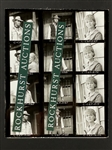 1968 Elvis Presley Key Book Contact Sheet Pages (2) Used on the Set of <em>Charro!</em>