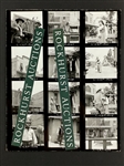 1968 Elvis Presley Key Book Contact Sheet Pages (2) Used on the Set of <em>Charro!</em>