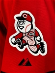 2007 Juan Castro Cincinnati Reds Pre-season Game Used Jersey