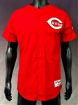 2000 Juan Castro Cincinnati Reds Red Batting Practice Used Pregame Jersey