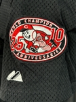2000 Juan Castro Cincinnati Reds Black Mesh Batting Practice Used Pregame Jersey